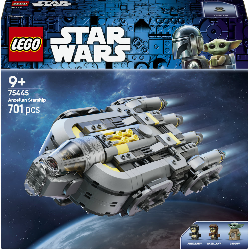 LEGO Star Wars: Nava stelara a Anzellanilor 75445, 9 ani+, 701 piese