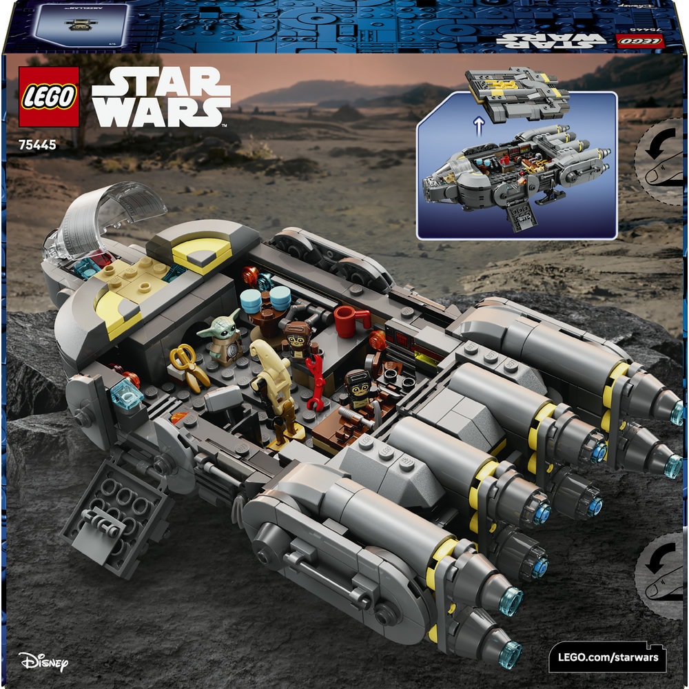 LEGO Star Wars: Nava stelara a Anzellanilor 75445, 9 ani+, 701 piese