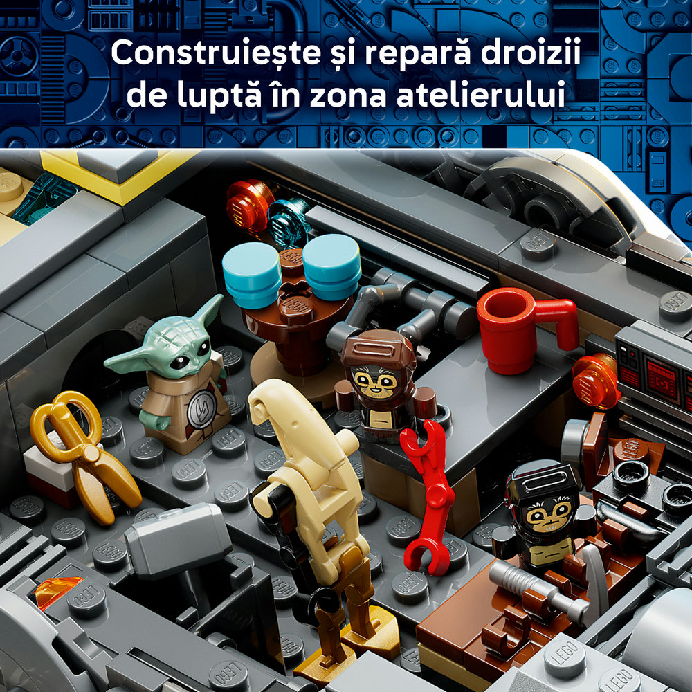 LEGO Star Wars: Nava stelara a Anzellanilor 75445, 9 ani+, 701 piese