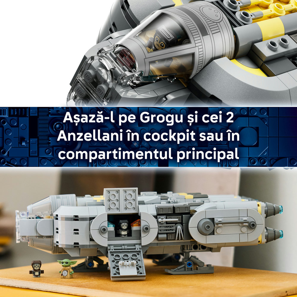 LEGO Star Wars: Nava stelara a Anzellanilor 75445, 9 ani+, 701 piese