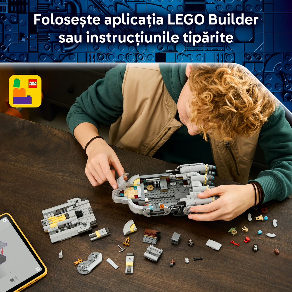 LEGO Star Wars: Nava stelara a Anzellanilor 75445, 9 ani+, 701 piese