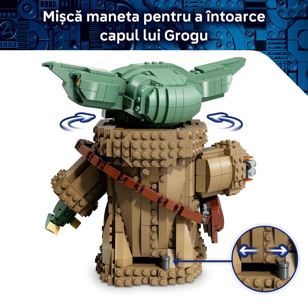 LEGO Star Wars: Grogu - Ucenicul mandalorian 75446, 10 ani+, 1200 piese