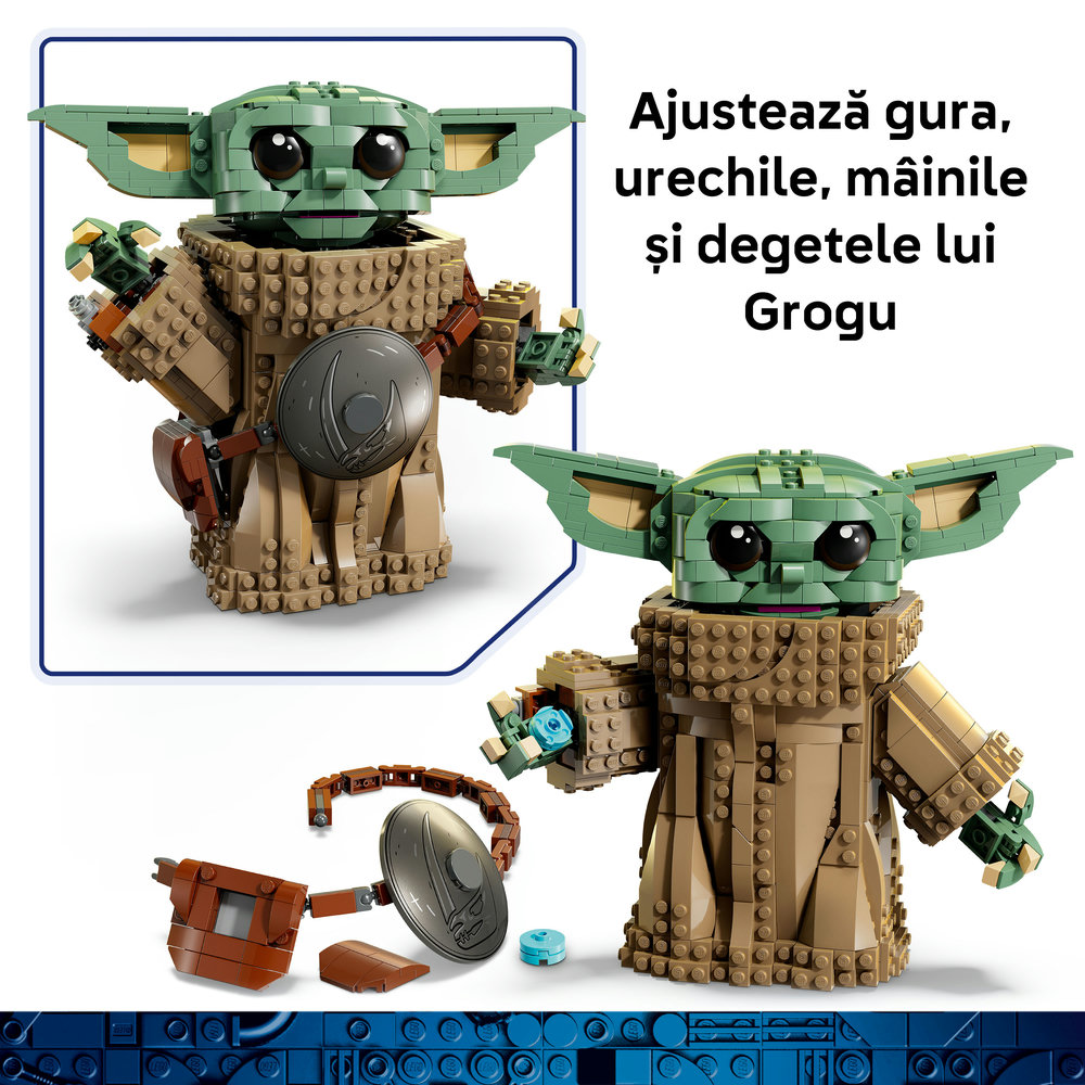 LEGO Star Wars: Grogu - Ucenicul mandalorian 75446, 10 ani+, 1200 piese