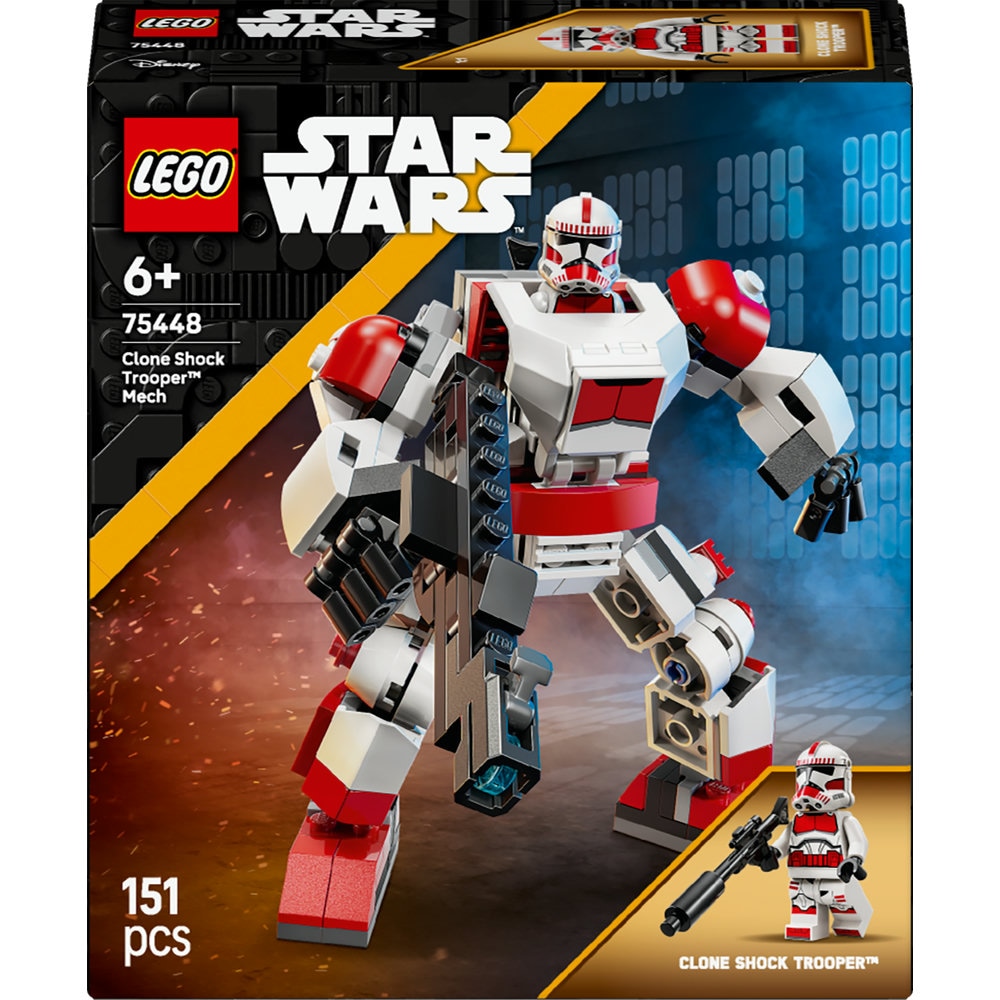 LEGO Star Wars: Robot soldat clona de soc 75448, 6 ani+, 151 piese