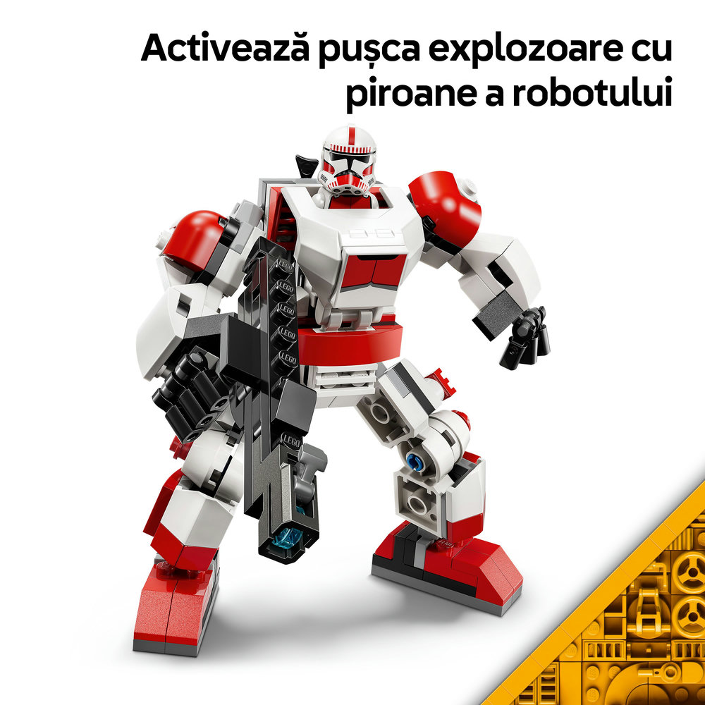LEGO Star Wars: Robot soldat clona de soc 75448, 6 ani+, 151 piese