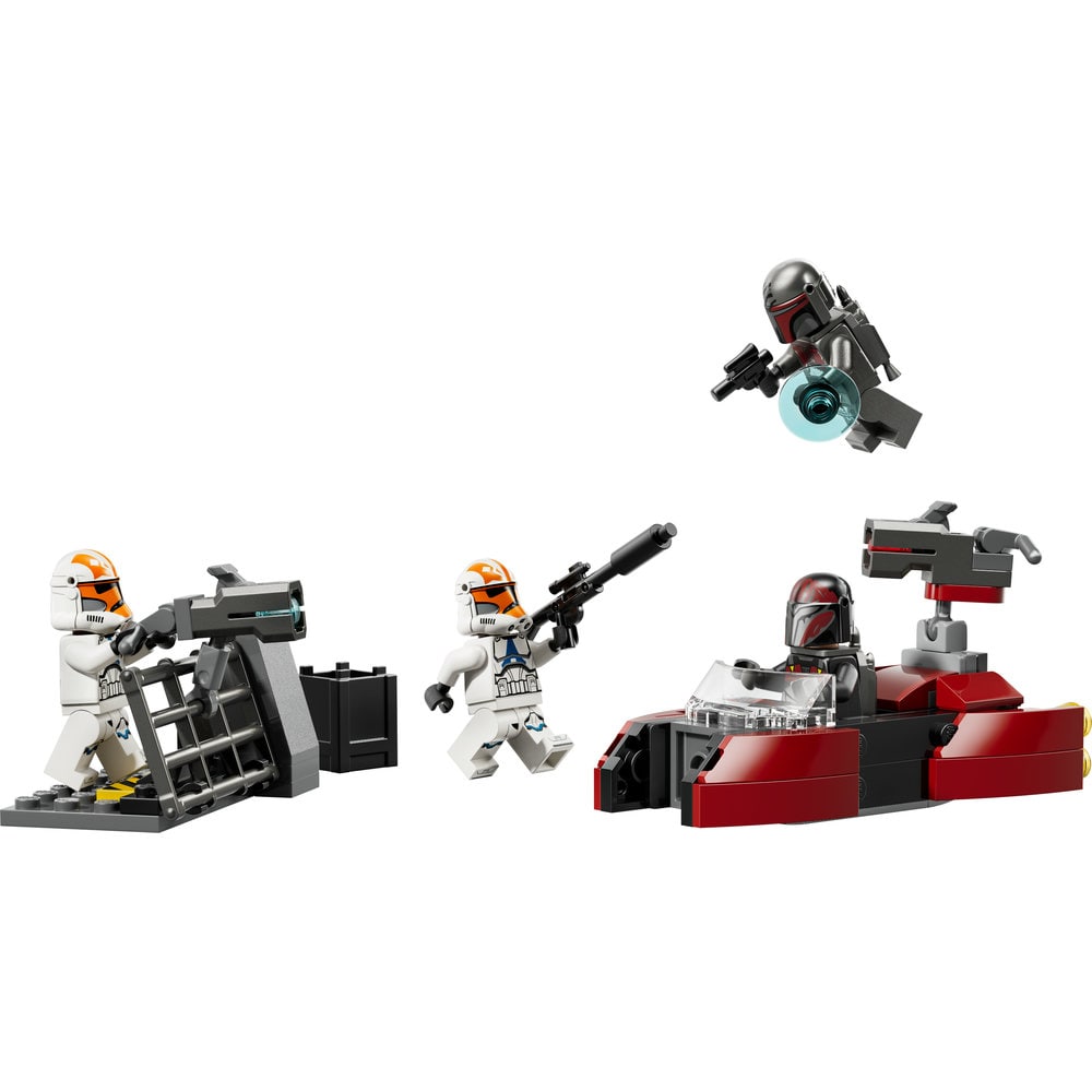 LEGO Star Wars: Pachet de lupta Asediul de pe Mandalore 754490, 6 ani+, 116 piese