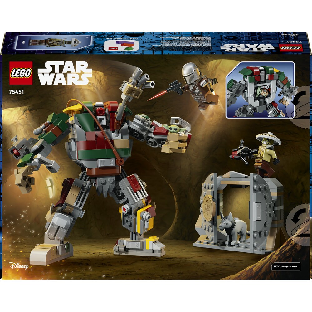 LEGO Star Wars: Lupta cu droidul de la Palatul Huttului 75451, 9 ani+, 415 piese