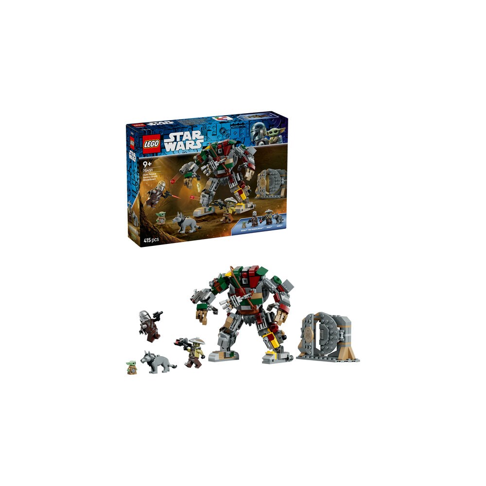 LEGO Star Wars: Lupta cu droidul de la Palatul Huttului 75451, 9 ani+, 415 piese