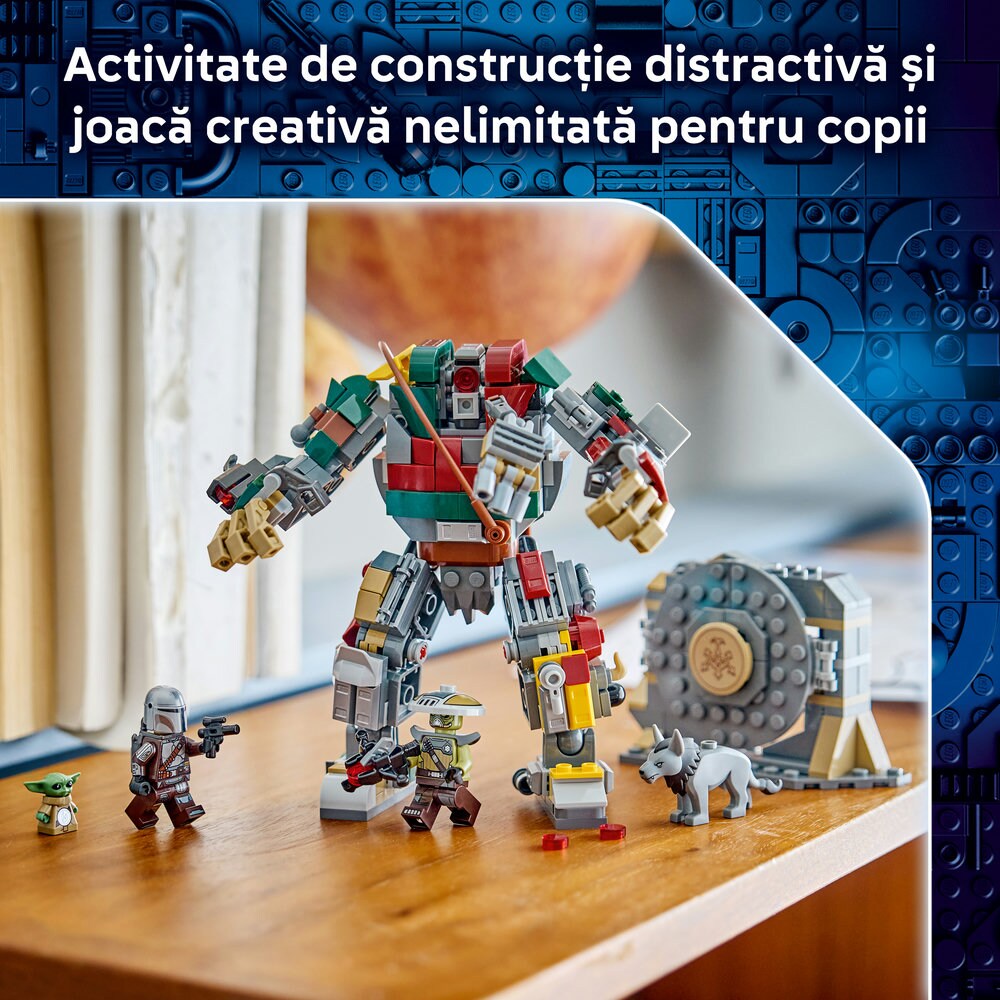 LEGO Star Wars: Lupta cu droidul de la Palatul Huttului 75451, 9 ani+, 415 piese
