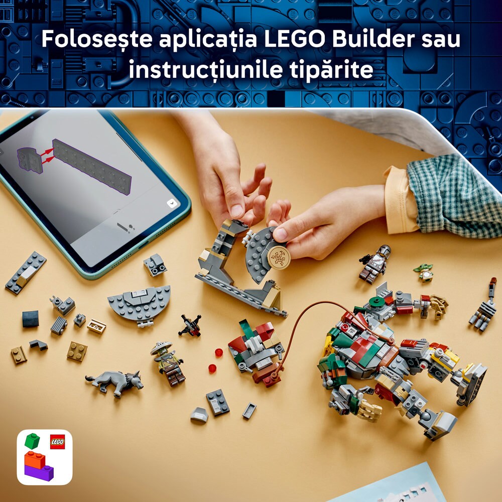 LEGO Star Wars: Lupta cu droidul de la Palatul Huttului 75451, 9 ani+, 415 piese