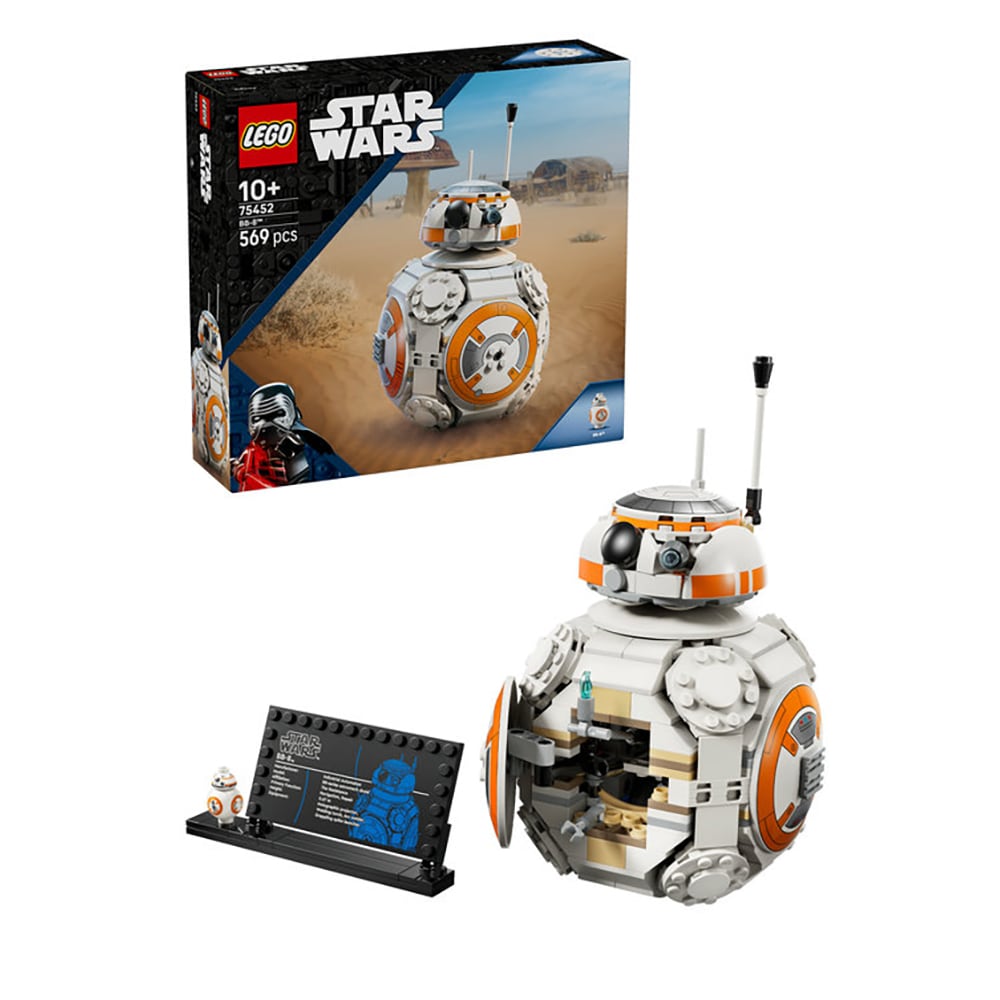 LEGO Star Wars: Droid Astromech BB-8 75452, 10 ani+, 569 piese