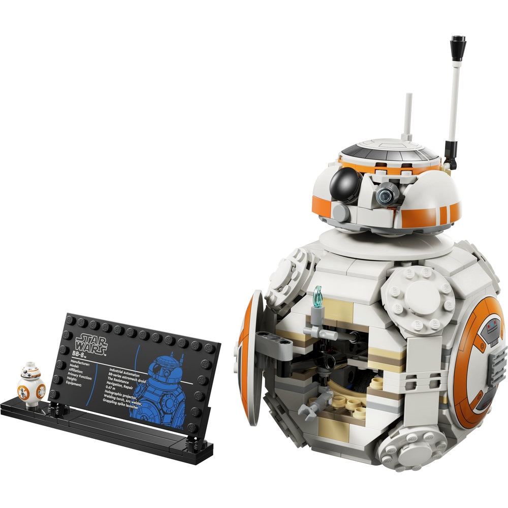LEGO Star Wars: Droid Astromech BB-8 75452, 10 ani+, 569 piese