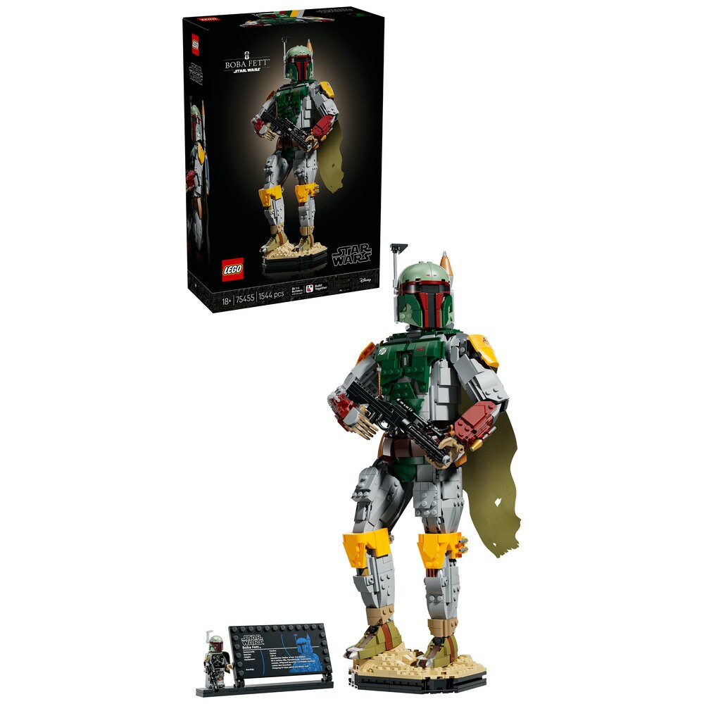 LEGO Star Wars: Boba Fett 75455, 18 ani+, 1544 piese