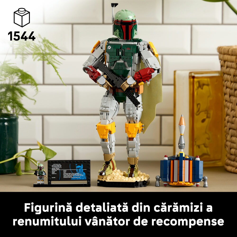 LEGO Star Wars: Boba Fett 75455, 18 ani+, 1544 piese