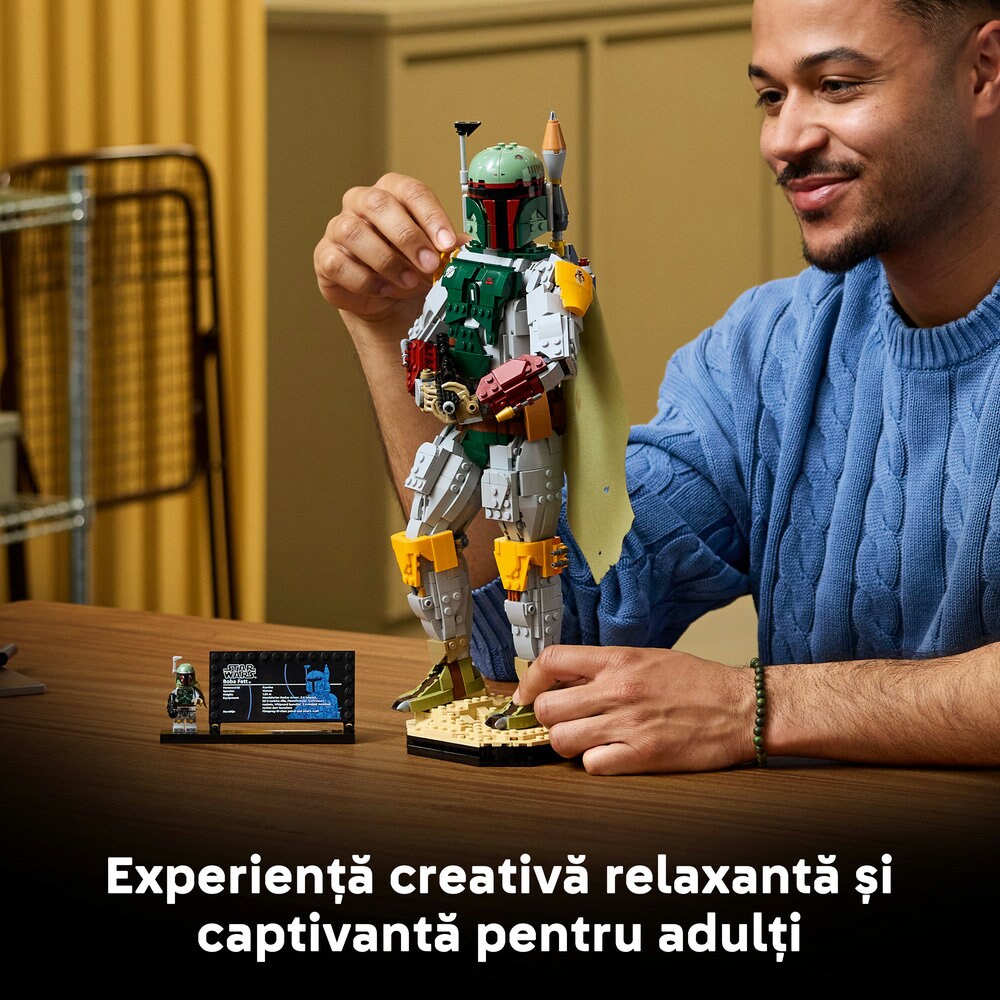 LEGO Star Wars: Boba Fett 75455, 18 ani+, 1544 piese