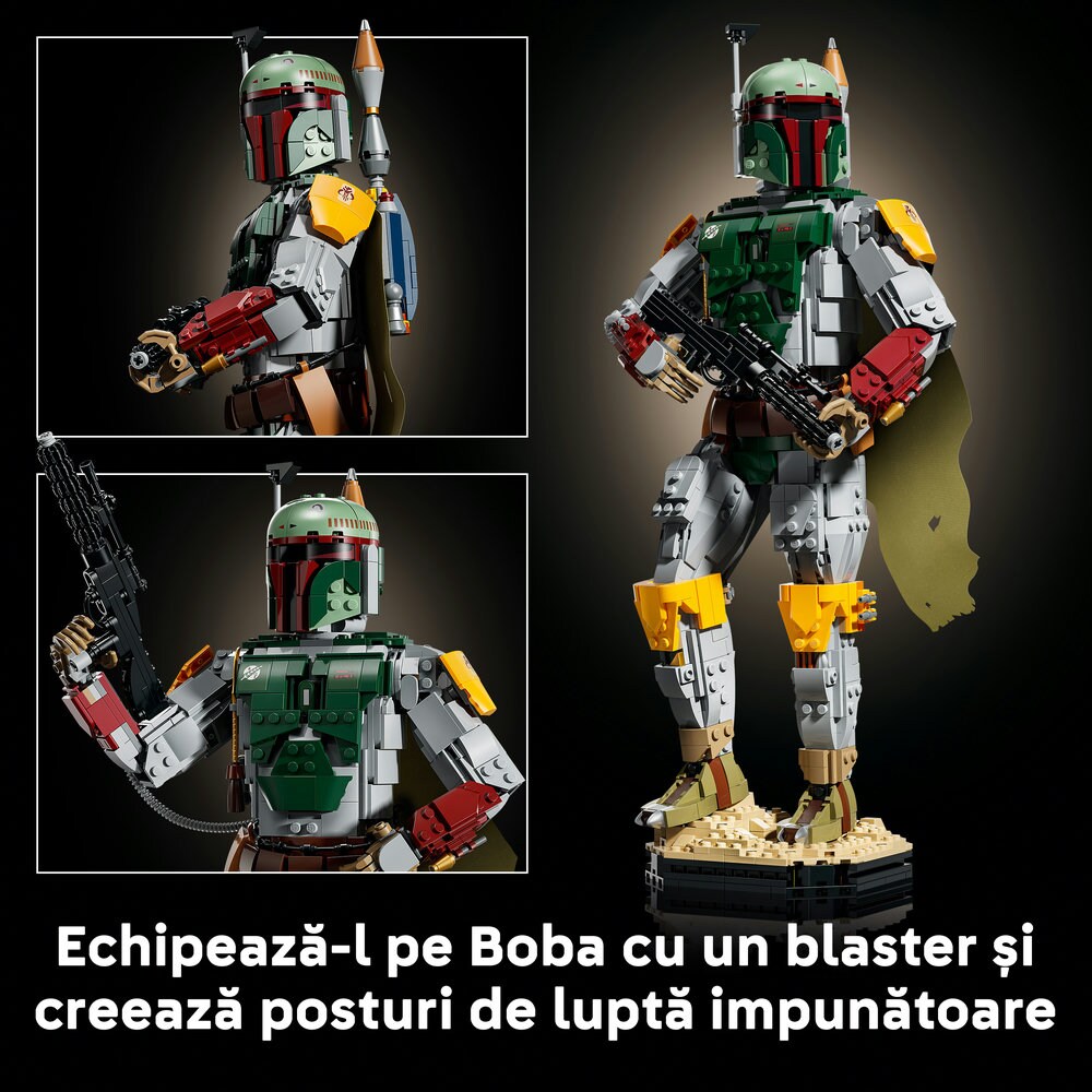 LEGO Star Wars: Boba Fett 75455, 18 ani+, 1544 piese