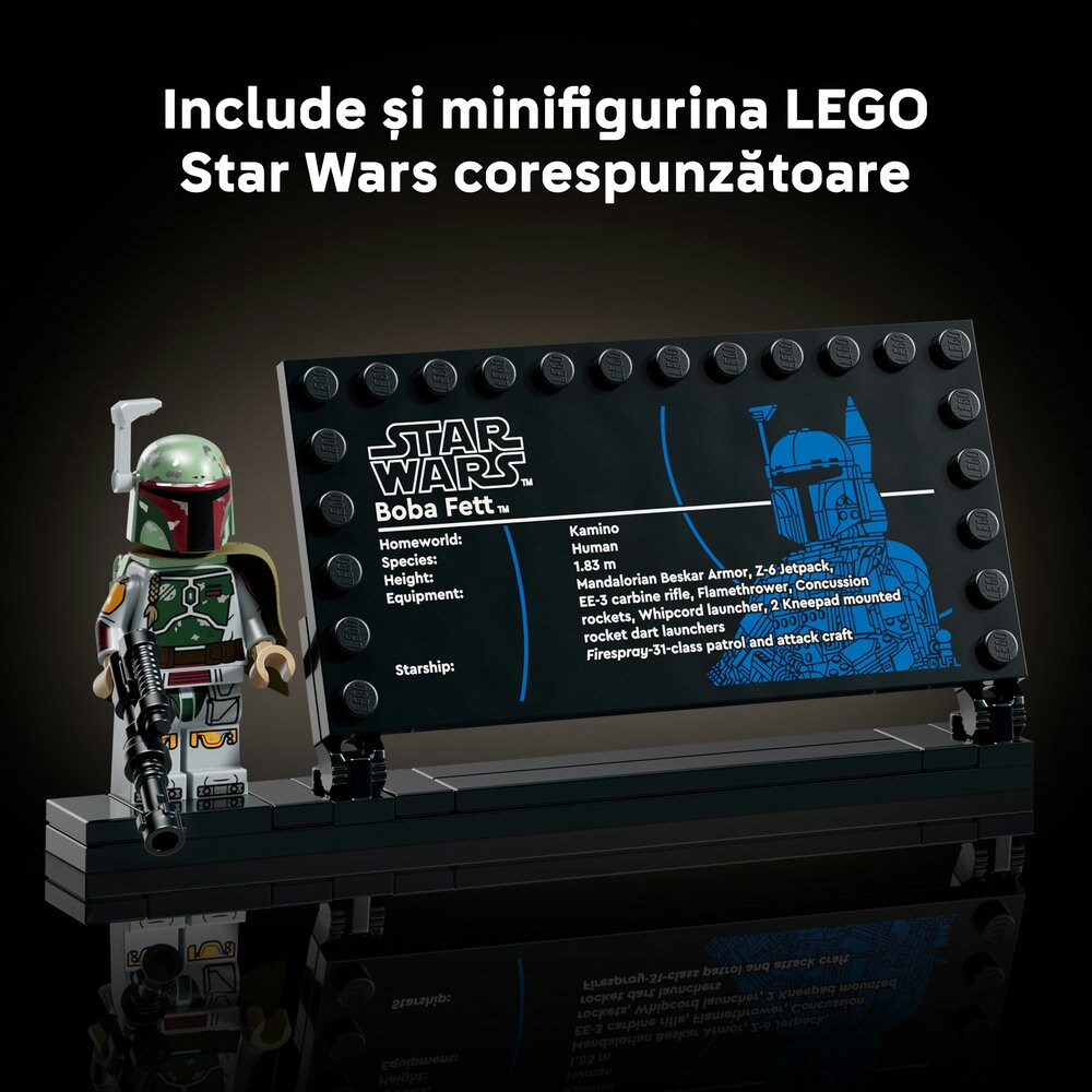 LEGO Star Wars: Boba Fett 75455, 18 ani+, 1544 piese