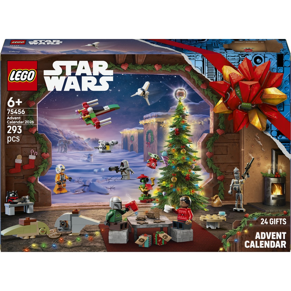 LEGO Star Wars: Calendar de advent 2026 75456, 6 ani+, 293 piese