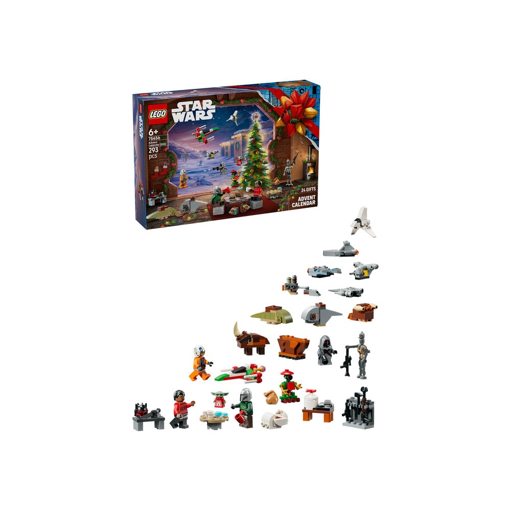 LEGO Star Wars: Calendar de advent 2026 75456, 6 ani+, 293 piese