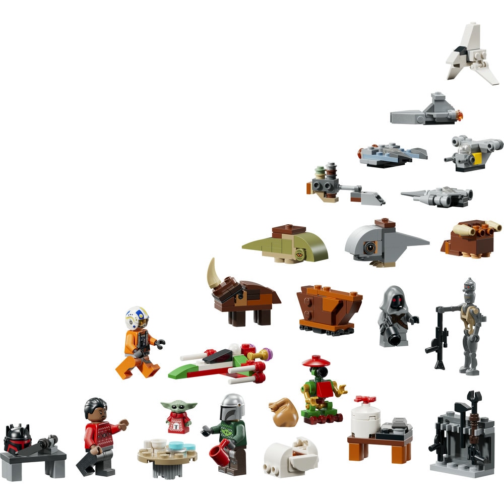 LEGO Star Wars: Calendar de advent 2026 75456, 6 ani+, 293 piese
