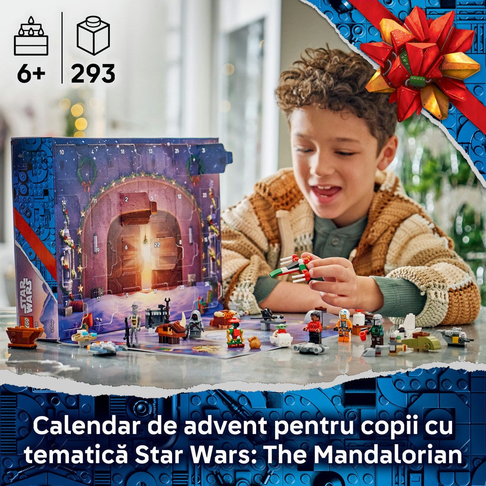 LEGO Star Wars: Calendar de advent 2026 75456, 6 ani+, 293 piese