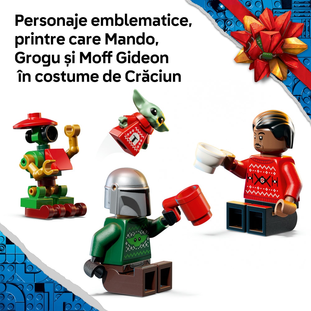 LEGO Star Wars: Calendar de advent 2026 75456, 6 ani+, 293 piese