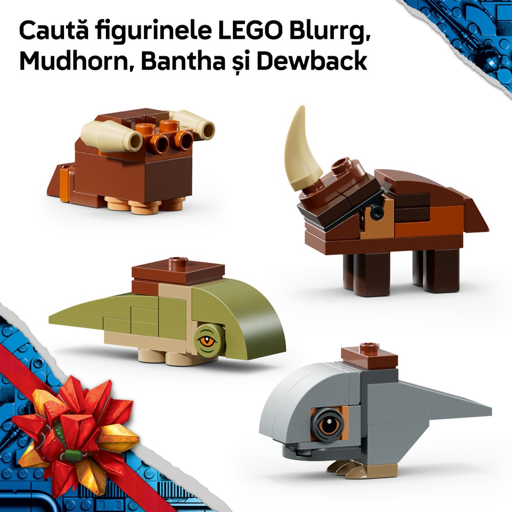 LEGO Star Wars: Calendar de advent 2026 75456, 6 ani+, 293 piese