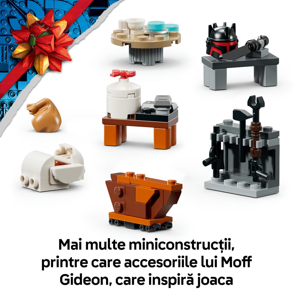 LEGO Star Wars: Calendar de advent 2026 75456, 6 ani+, 293 piese