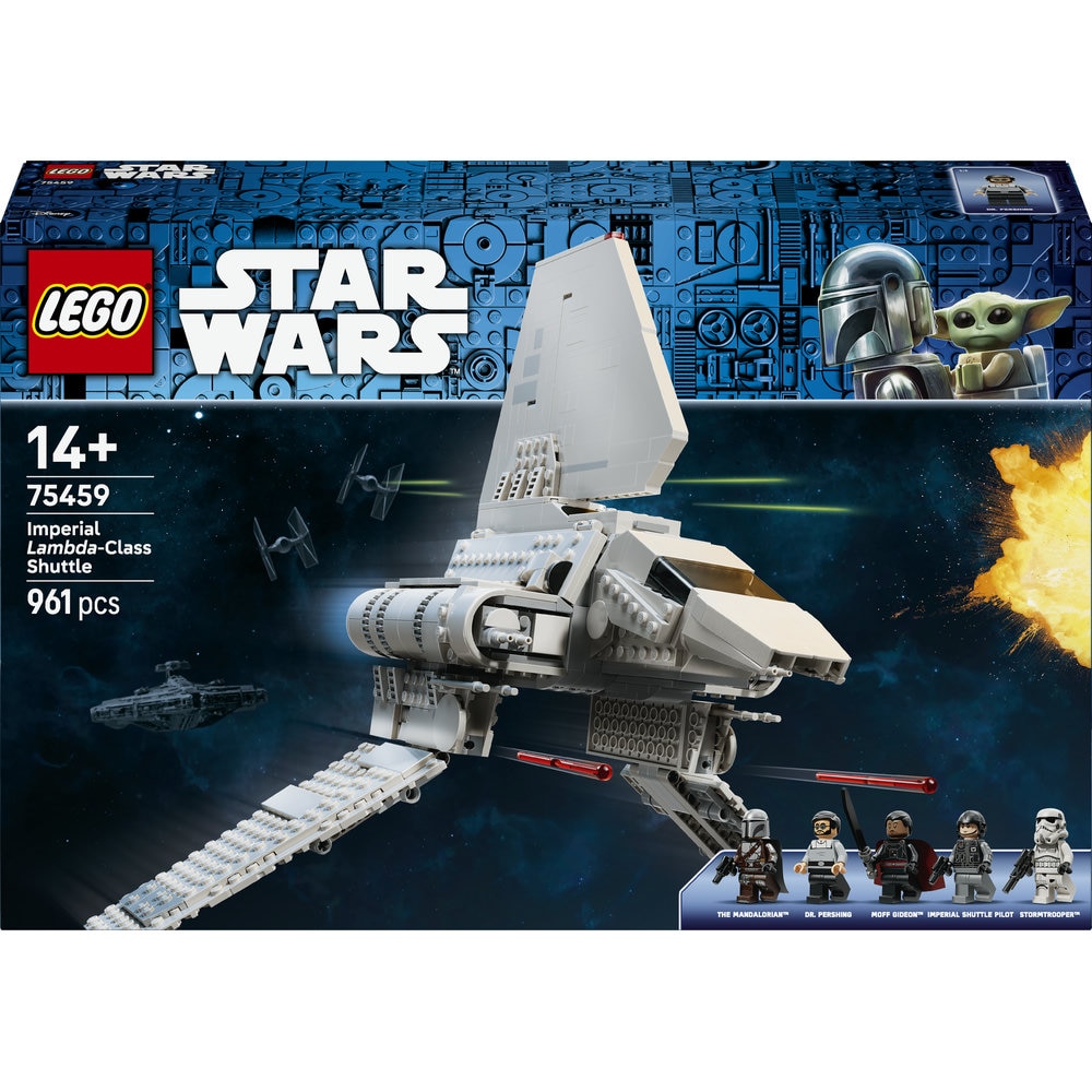 LEGO Star Wars: Naveta imperiala din clasa Lambda 75459, 14 ani+, 961 piese