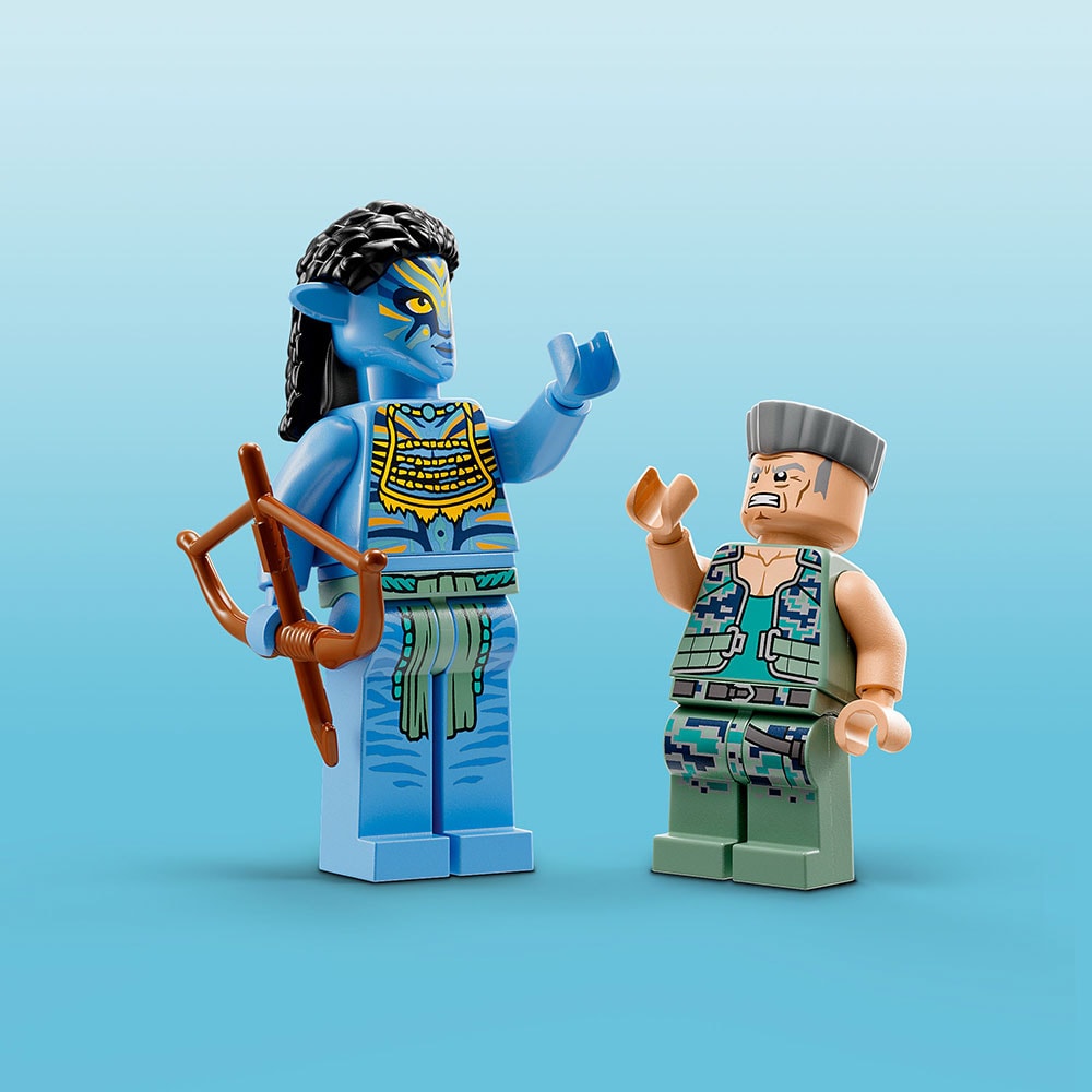 LEGO Avatar: Neytiri si Thanator contra Robotul AMP Quaritch 75571, 9 ani+, 560 piese