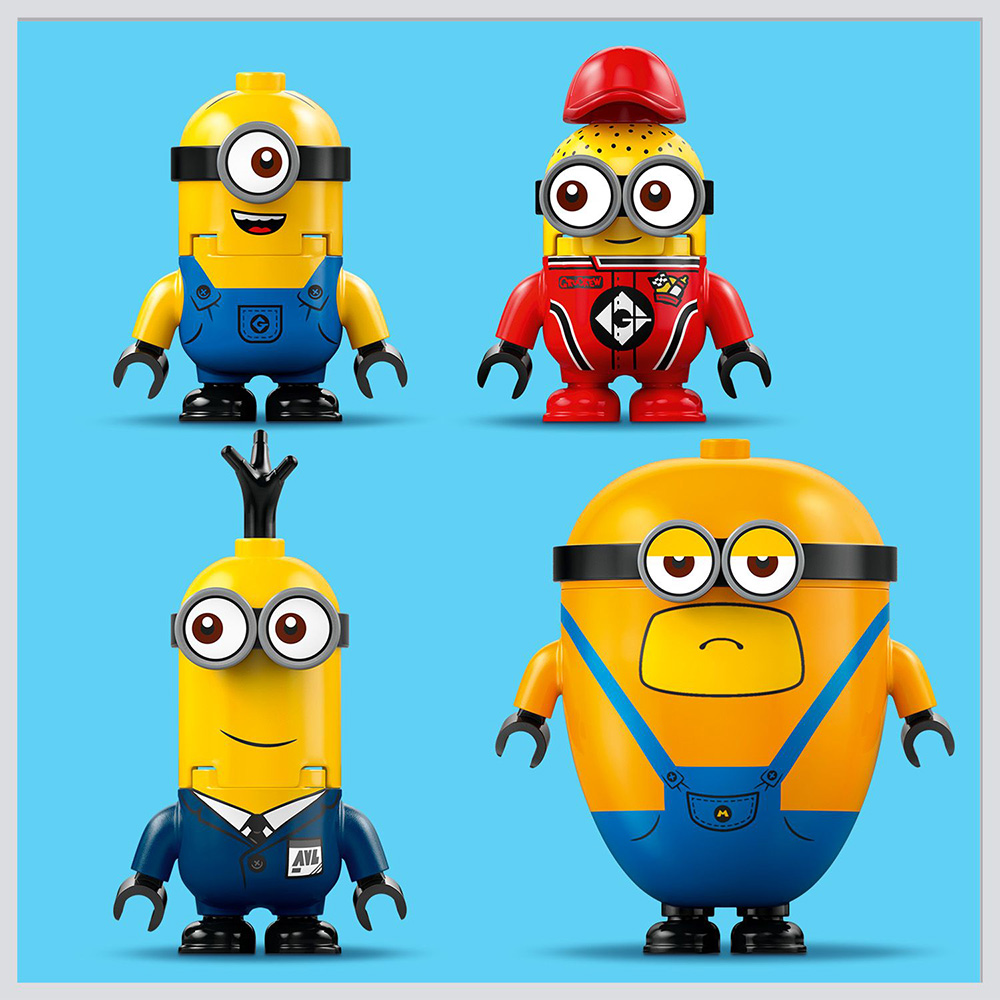 LEGO Despicable Me: Minionii si masina-banana 75580, 6 ani+, 136 piese
