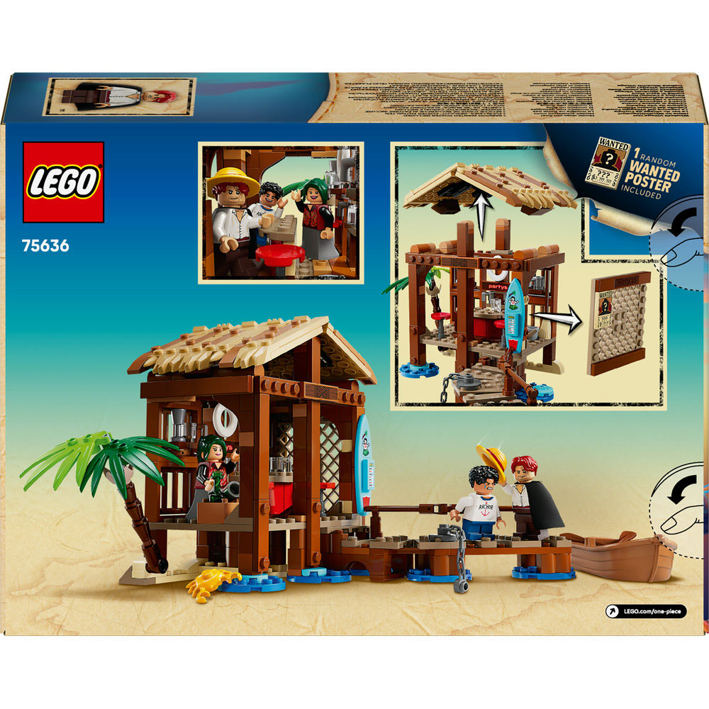 LEGO One Piece: Coliba in Satul Morii 756360, 8 ani+, 299 piese