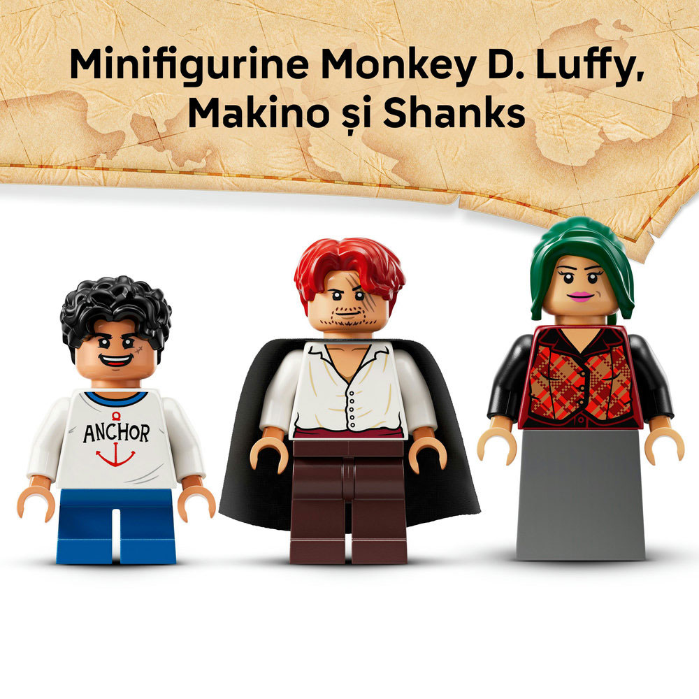 LEGO One Piece: Coliba in Satul Morii 756360, 8 ani+, 299 piese