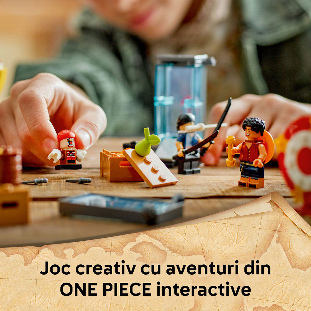LEGO One Piece: Cortul de circ al clovnului Buggy 756370, 8 ani+, 573 piese