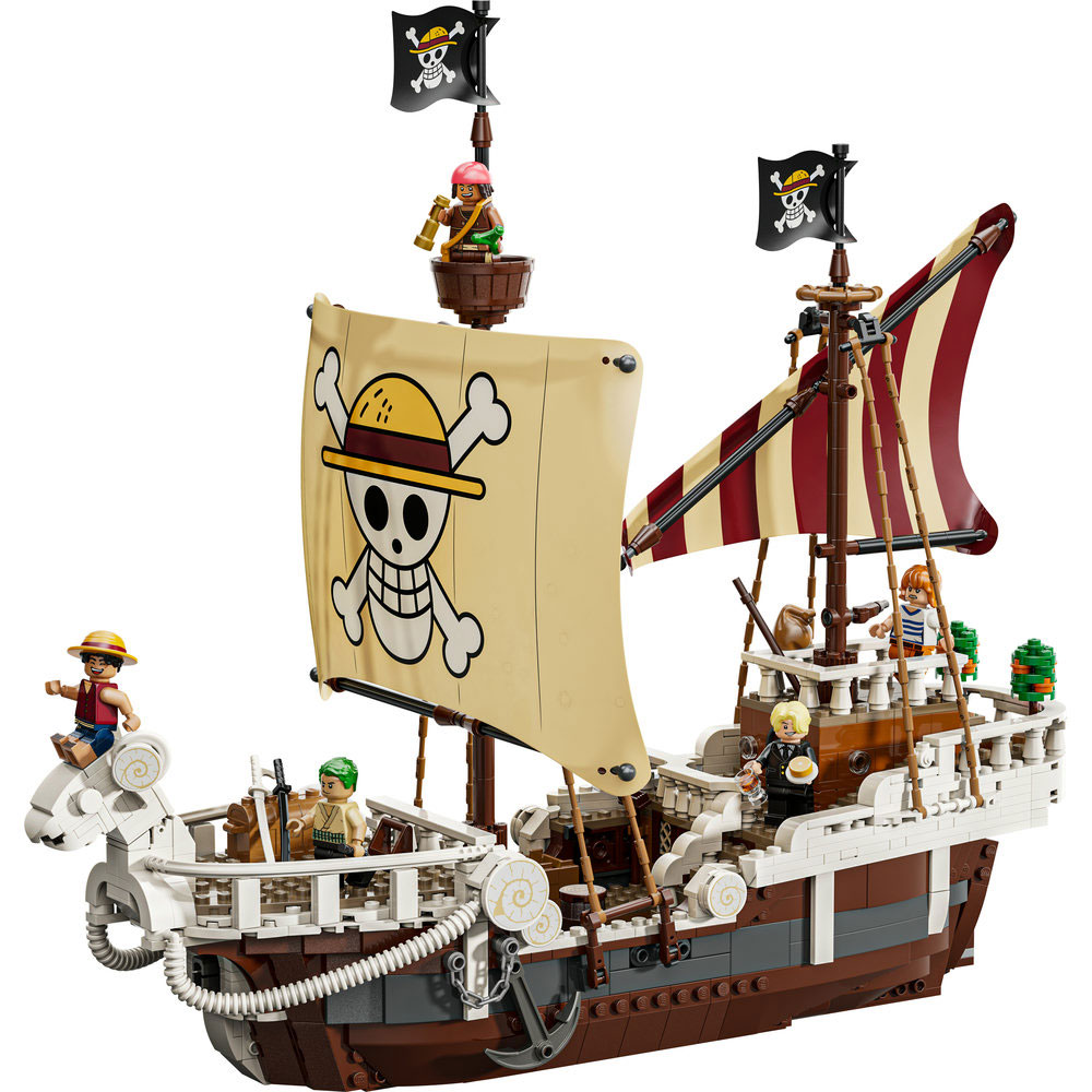 LEGO ONE PIECE: Corabia de pirati Fasneata Merry 75639, 10 ani+, 1376 piese
