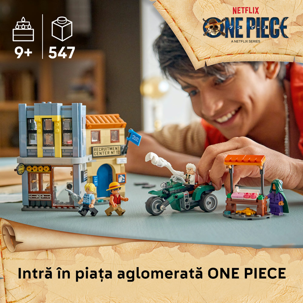 LEGO One Piece: Restaurantul plutitor Baratie 75640, 18 ani+, 3402 piese