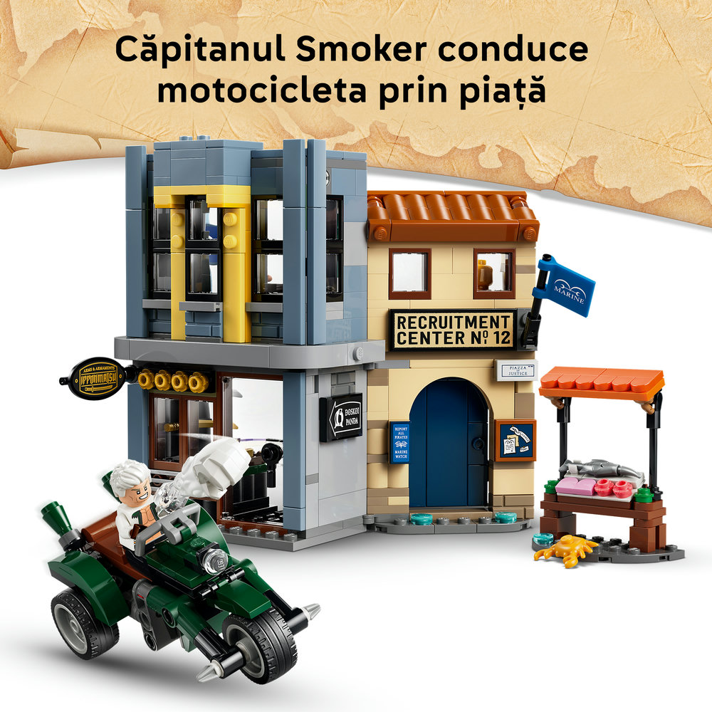 LEGO One Piece: Restaurantul plutitor Baratie 75640, 18 ani+, 3402 piese
