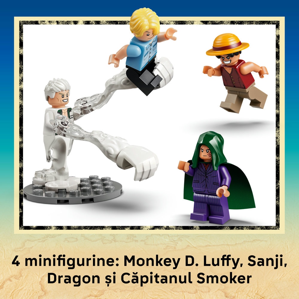 LEGO One Piece: Restaurantul plutitor Baratie 75640, 18 ani+, 3402 piese