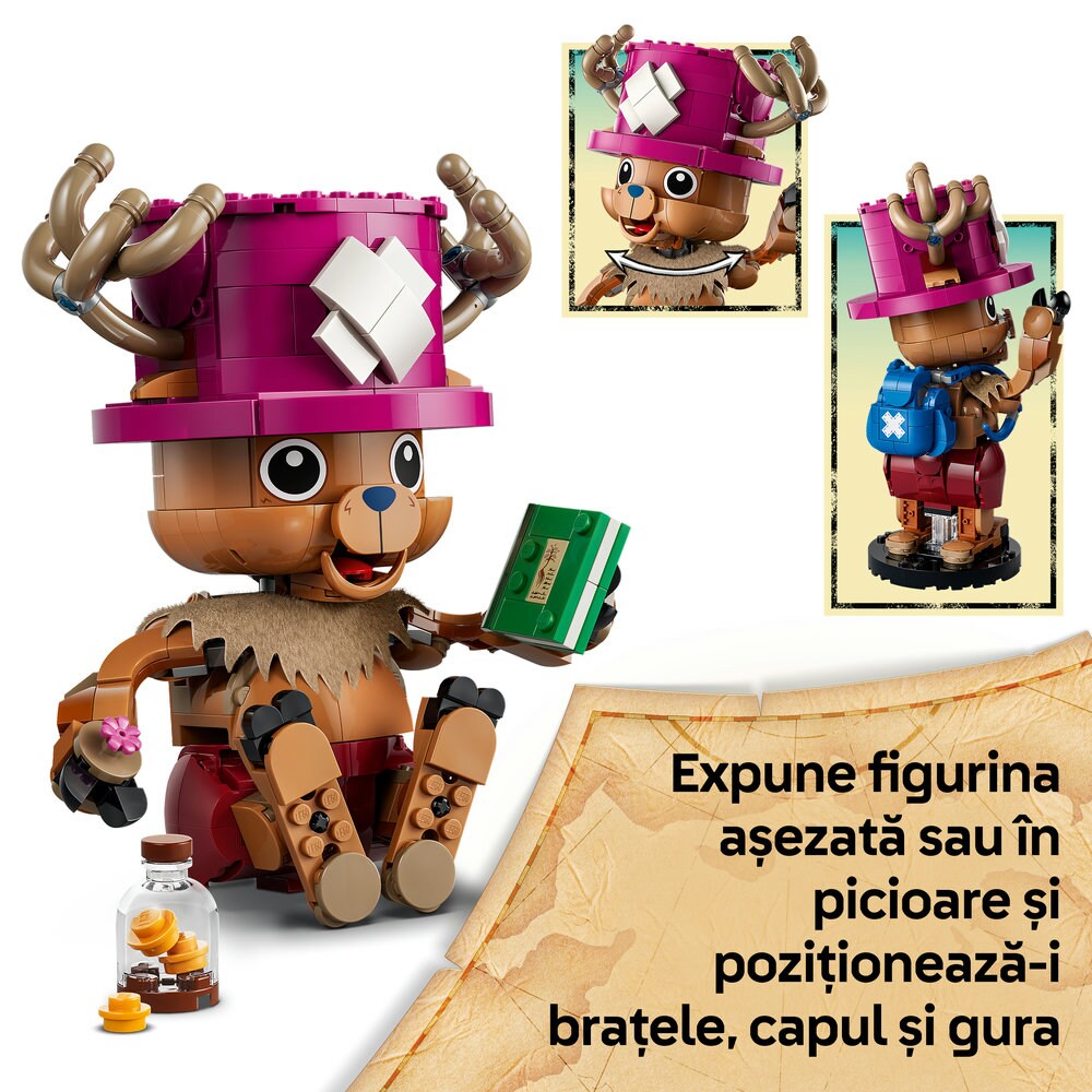 LEGO One Piece: Tony Chopper 75643, 9 ani+, 577 piese