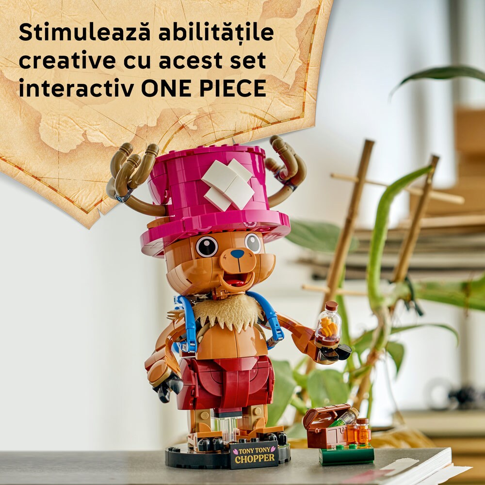LEGO One Piece: Tony Chopper 75643, 9 ani+, 577 piese