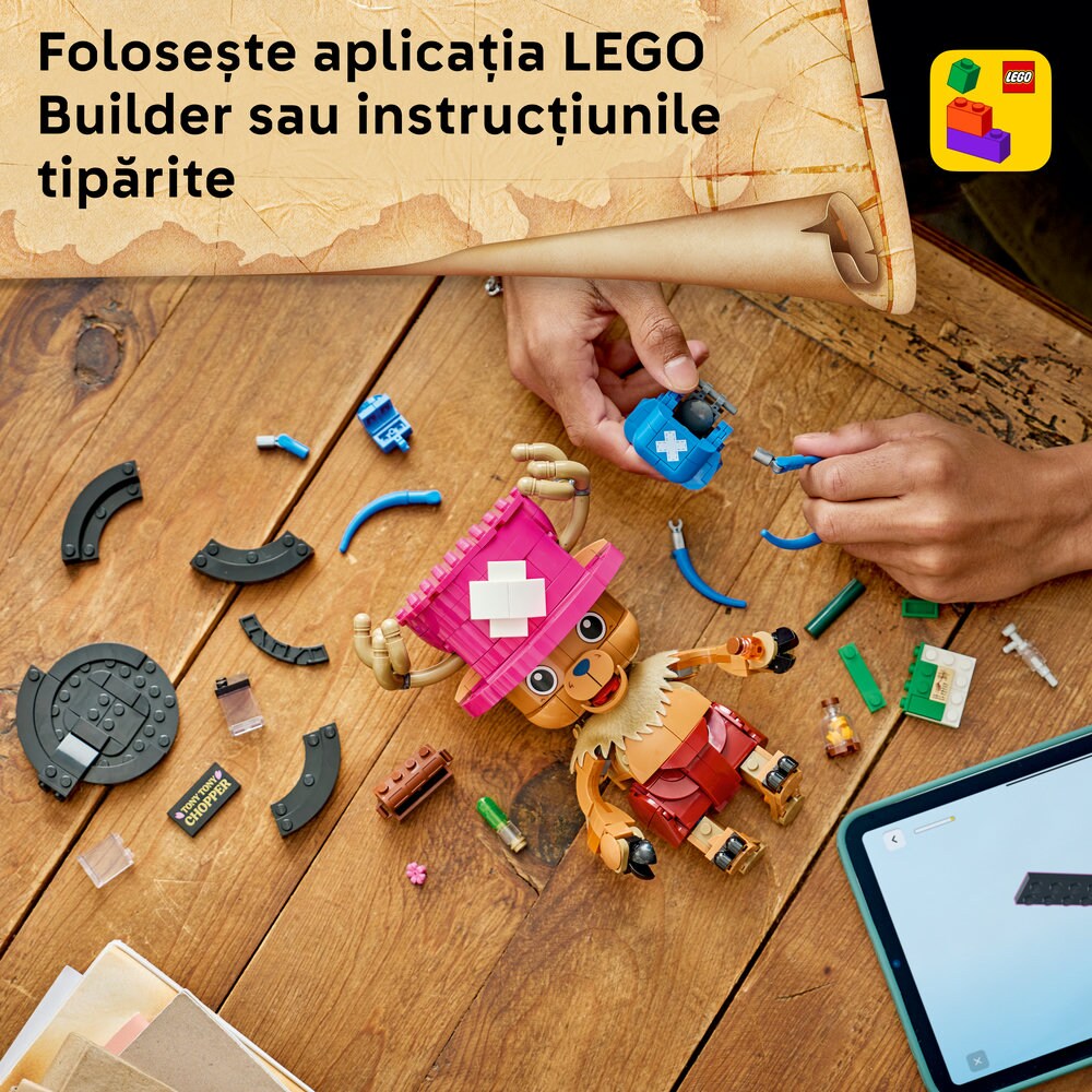 LEGO One Piece: Tony Chopper 75643, 9 ani+, 577 piese