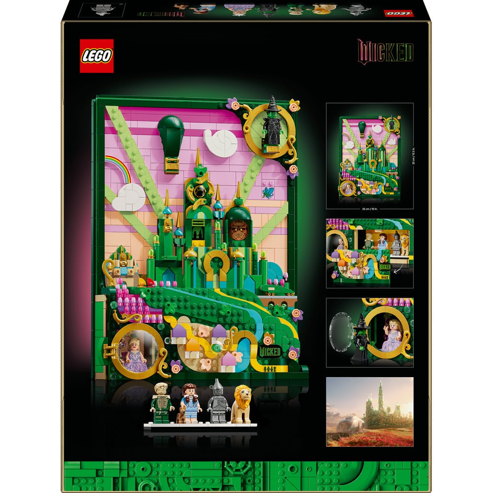 LEGO Wicked: Tablou Emerald City 756850, 18 ani+, 1518 piese