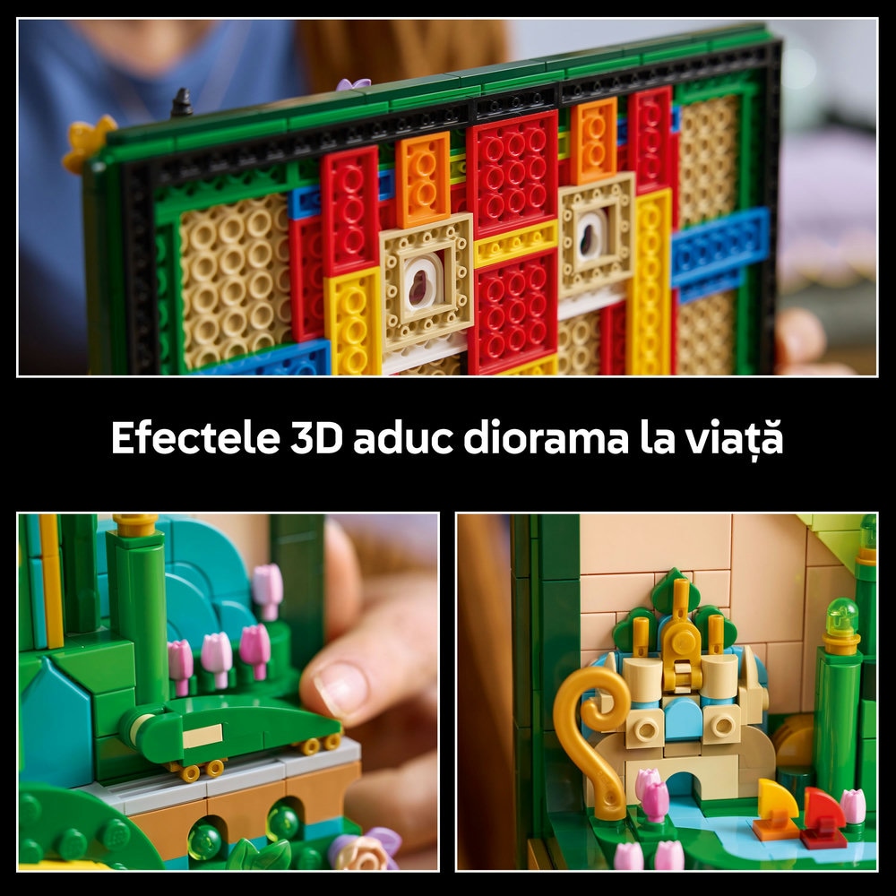 LEGO Wicked: Tablou Emerald City 756850, 18 ani+, 1518 piese