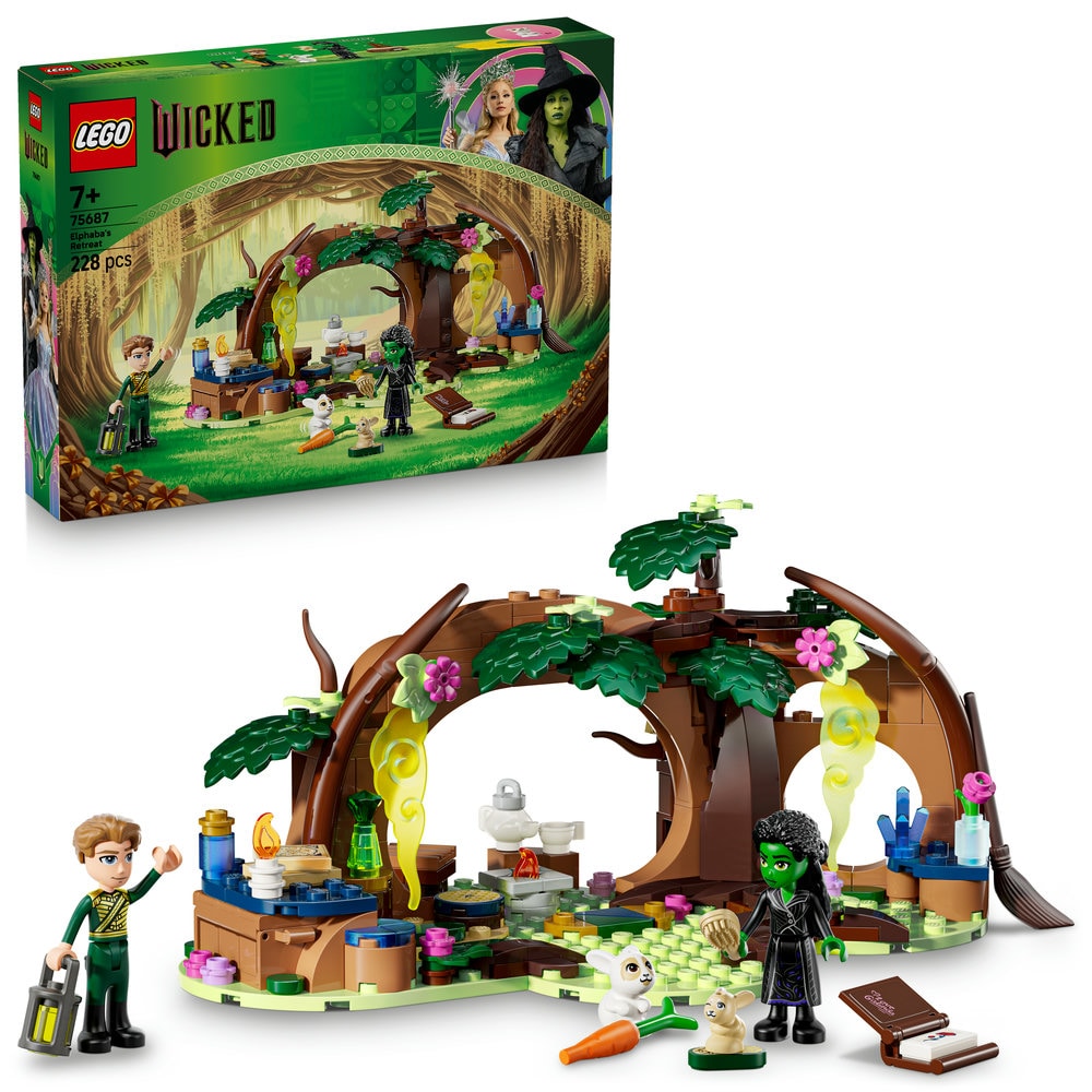 LEGO Wicked: Refugiul Elphabei 75687, 7 ani+, 228 piese