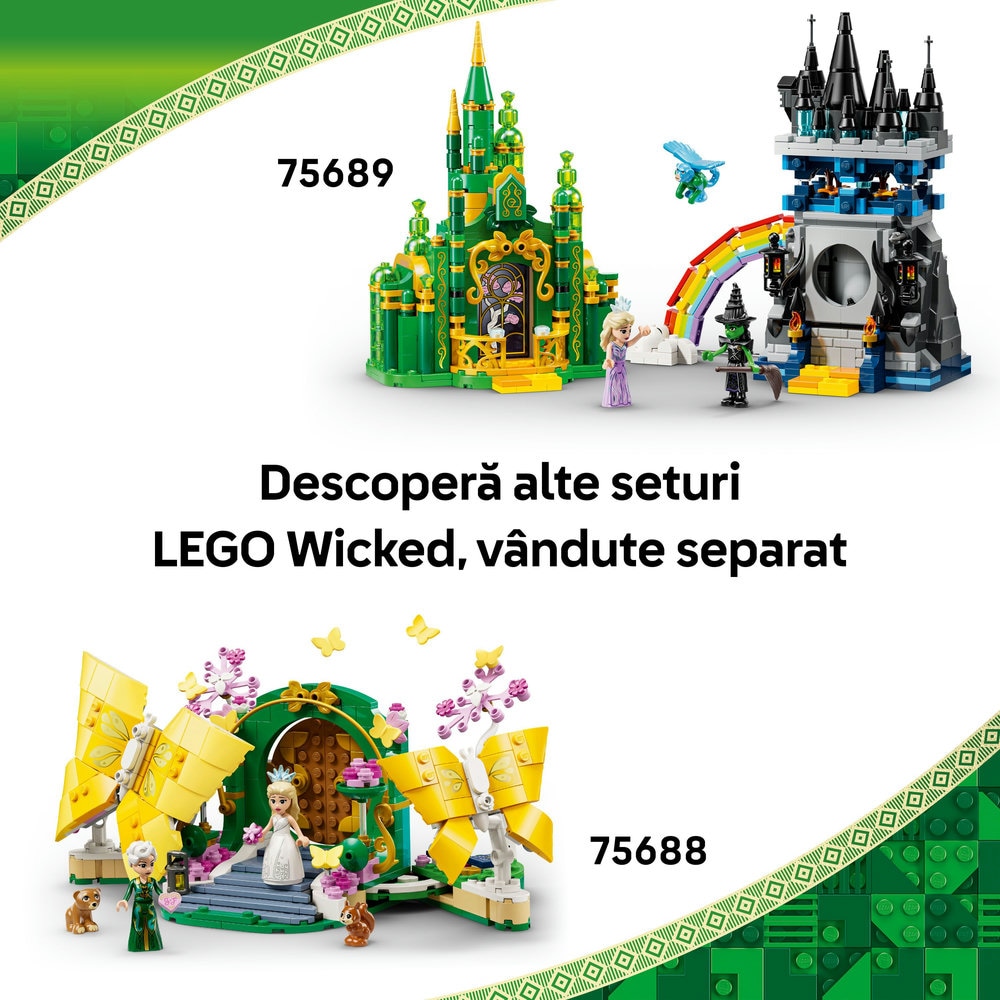 LEGO Wicked: Refugiul Elphabei 75687, 7 ani+, 228 piese