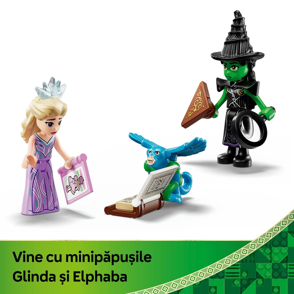 LEGO Wicked: Emerald City si Castelul Kiamo Ko 75689, 9 ani+, 860 piese