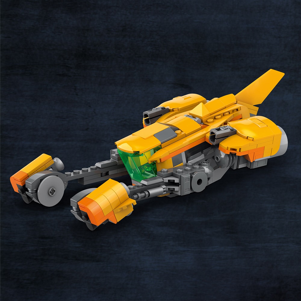 LEGO Super Heroes: Nava lui Baby Rocket 76254, 8 ani+, 330 piese