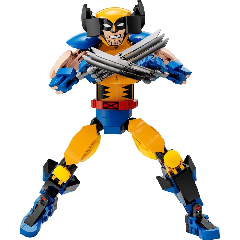 LEGO Super Heroes: Figurina de constructie Wolverine 76257, 8 ani+, 327 piese