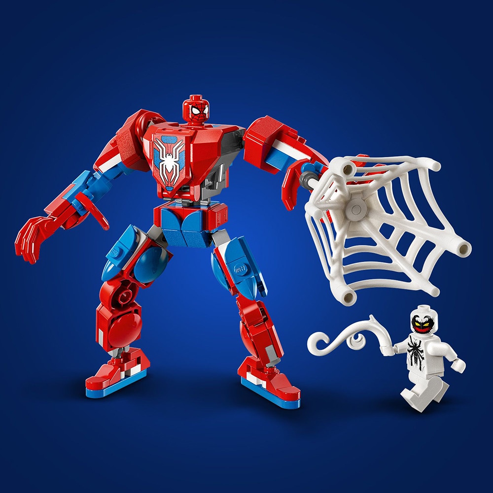 LEGO Marvel: Robotul Omul Paianjen vs. Anti-Venom 76308, 6 ani+, 107 piese