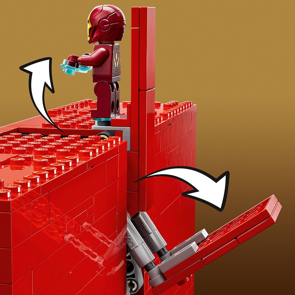 LEGO Marvel: Sigla si minifigurine Marvel 76313, 12 ani+, 931 piese